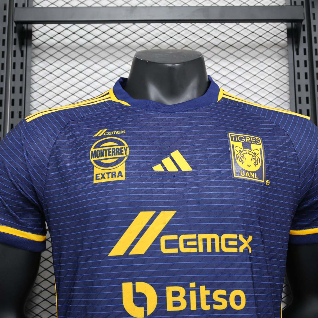 2023/2024 Player Version Tigres Away Football Shirt 1:1 Thai Quality