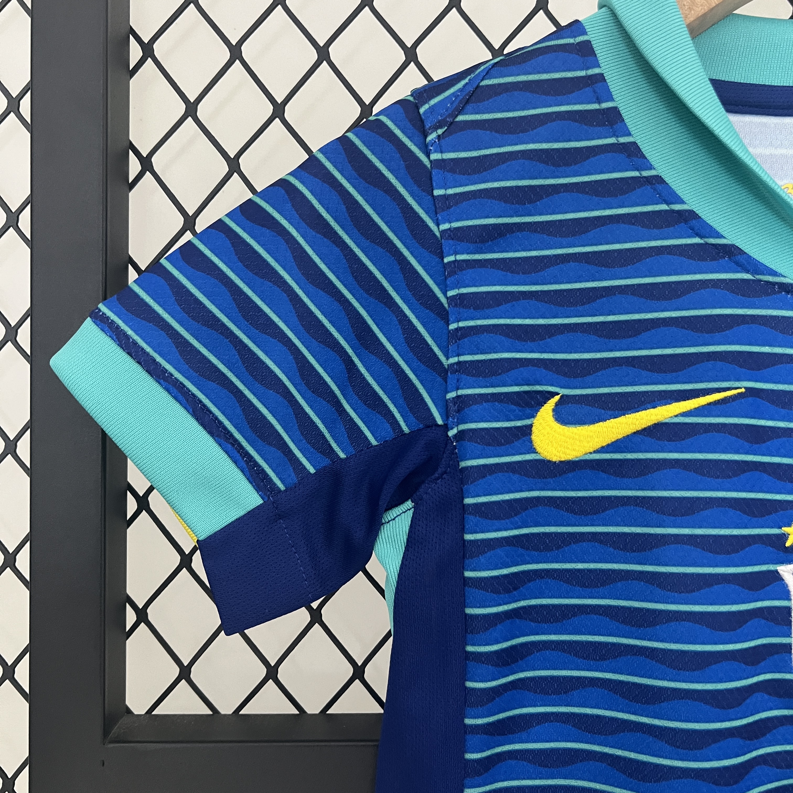 2024/25 Brazil Away Jersey - Kids Kit