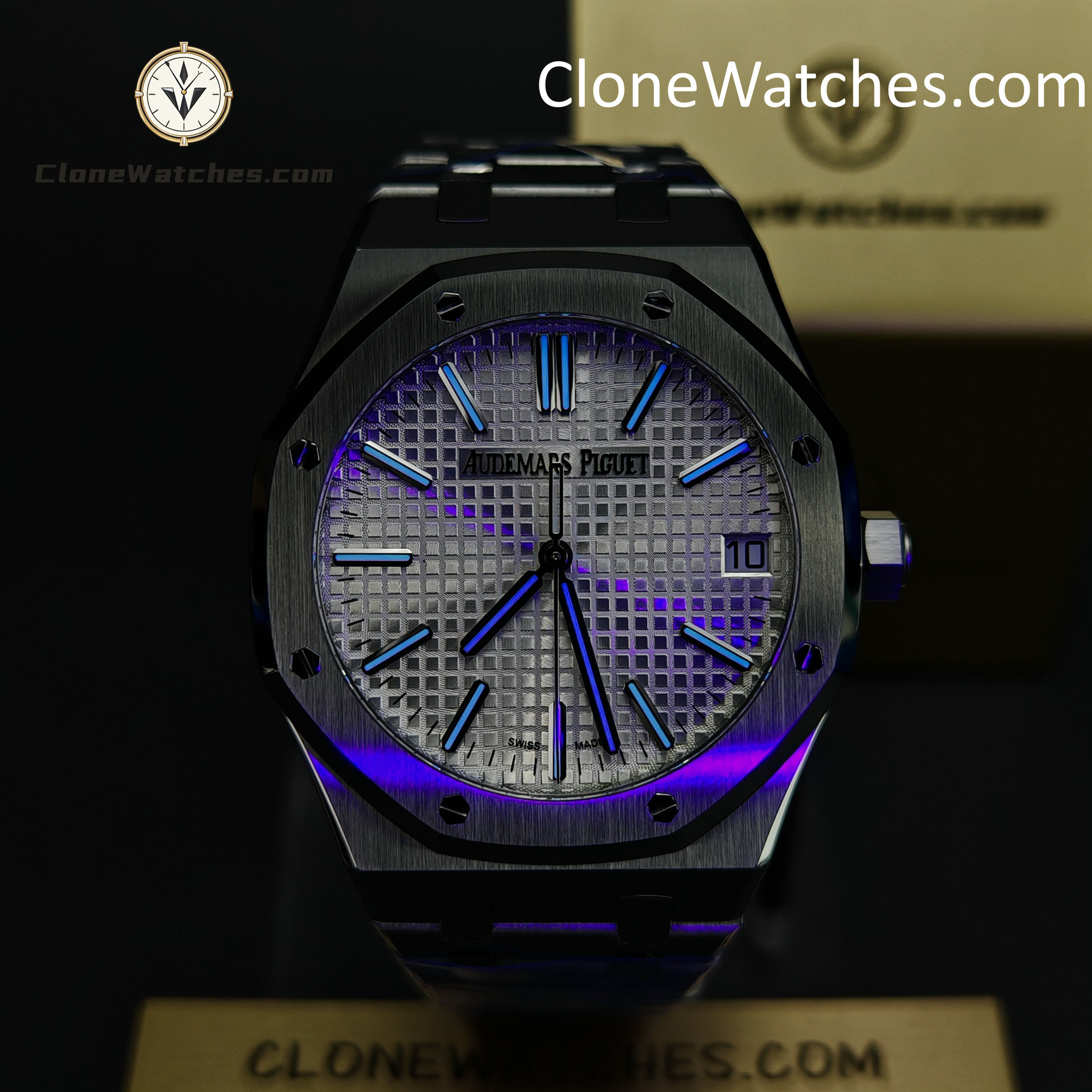 Audemars Piguet Super Clone Watches 1:1 Royal Oak 15510 White Dial 41MM Selfwinding