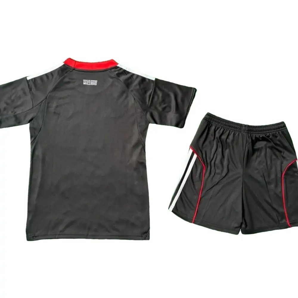 2025-26 Strasbourg Second Away Kit - Short Sleeve Children's suit Fans Edition