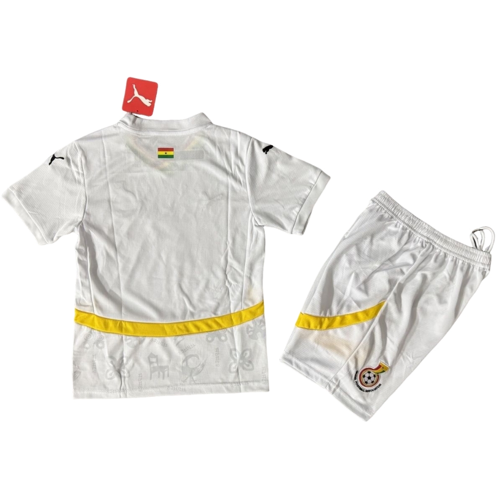 2025-26 Ghana Home Jersey Children's Set - Fans Edition