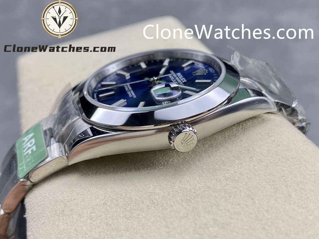 Rolex Super Clone Watches 1:1 DateJust Blue Dial M126300 – 0001 Oyster 41MM 3235 Movement