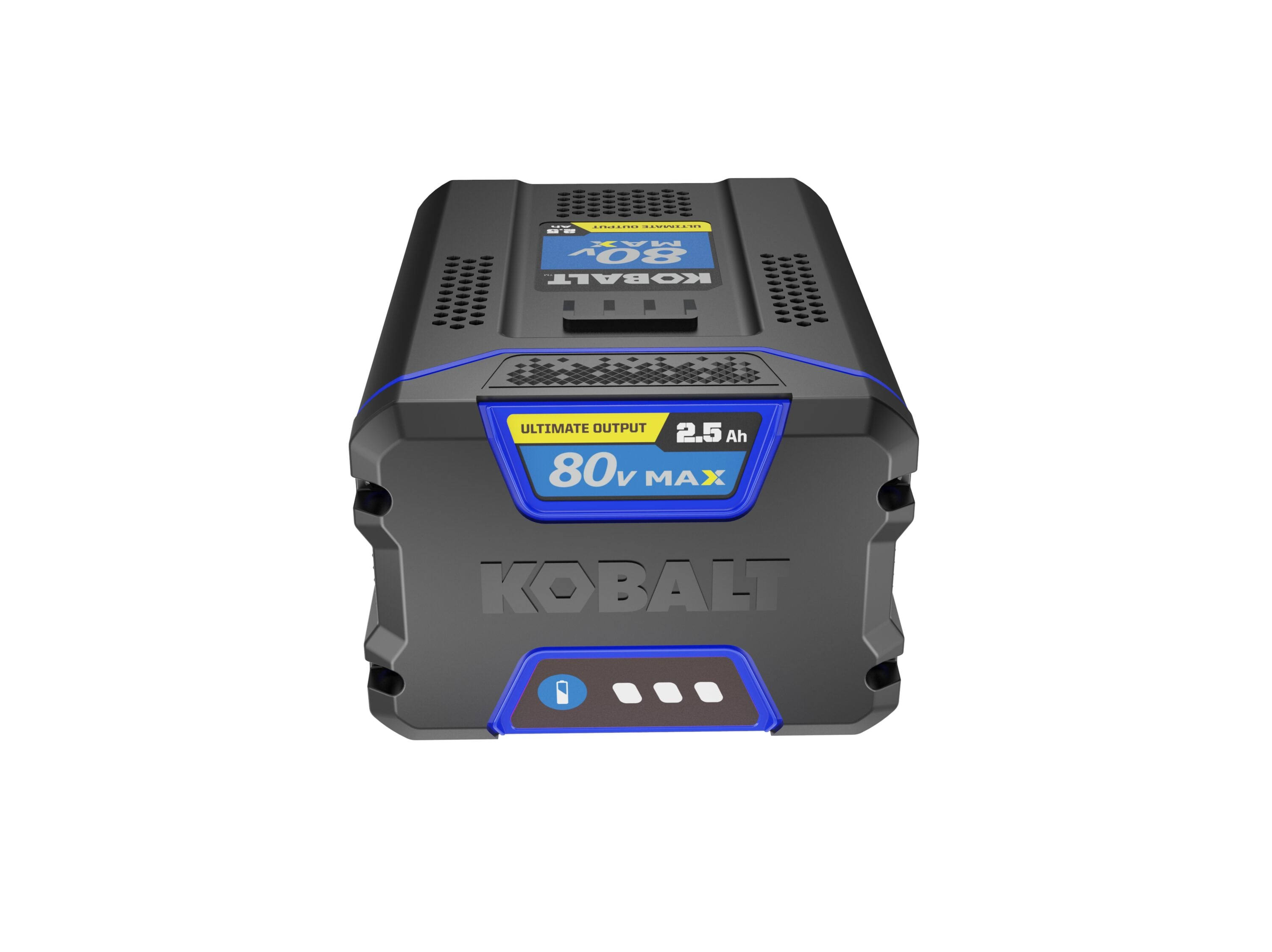 Kobalt 80-Volt 2.5-Amp Hours Rechargeable Lithium Ion Cordless Power Equipment Battery KB 2580-06