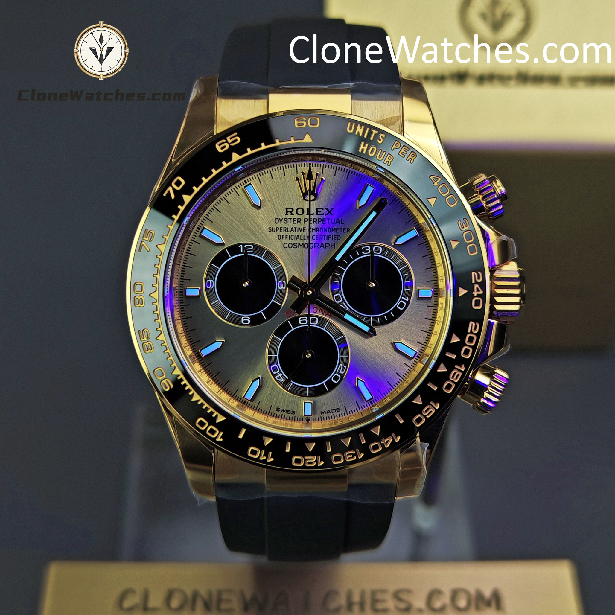 Rolex Super Clone Watches 1:1 Daytona M126518ln-0012 4131 Movement
