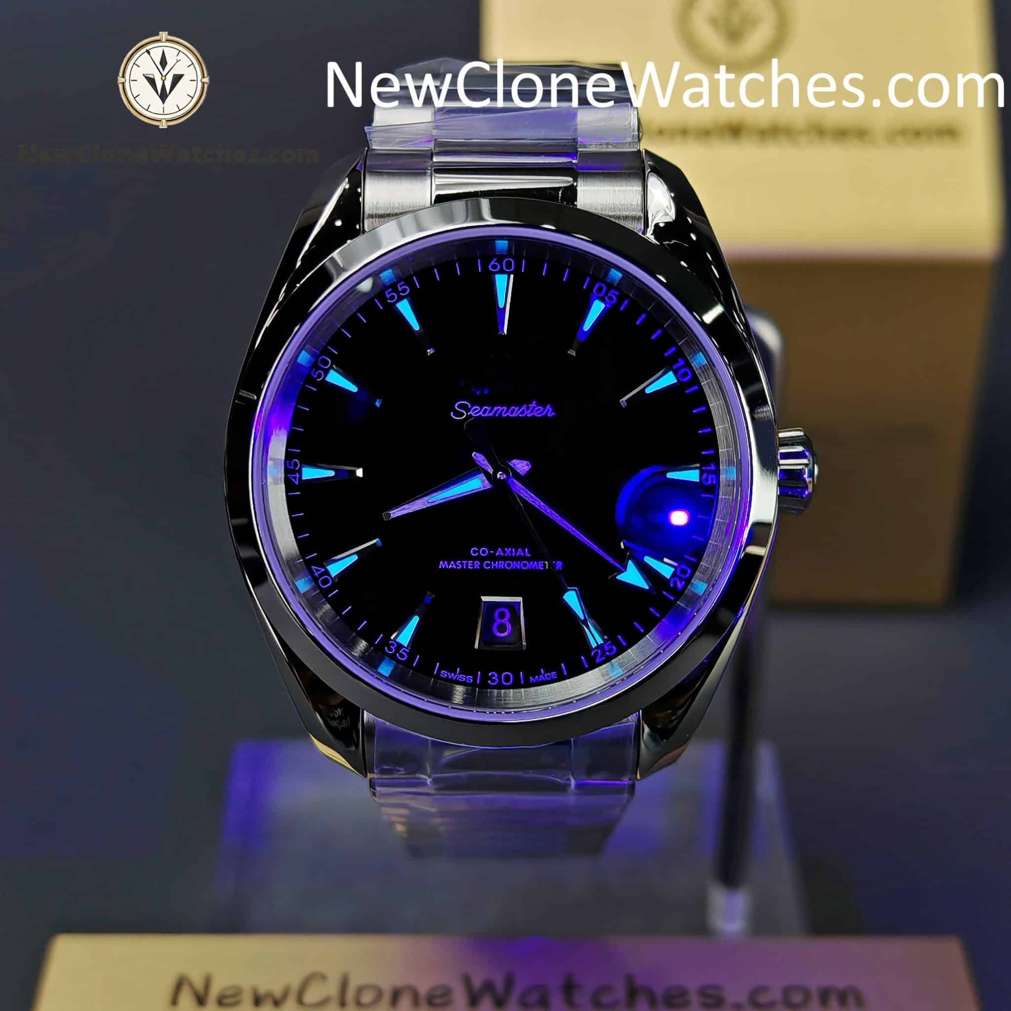 OMEGA Super Clone Watches 1:1 Seamaster Aqua Terra 150M 220.10.38.20.01.004 38MM Black Dial