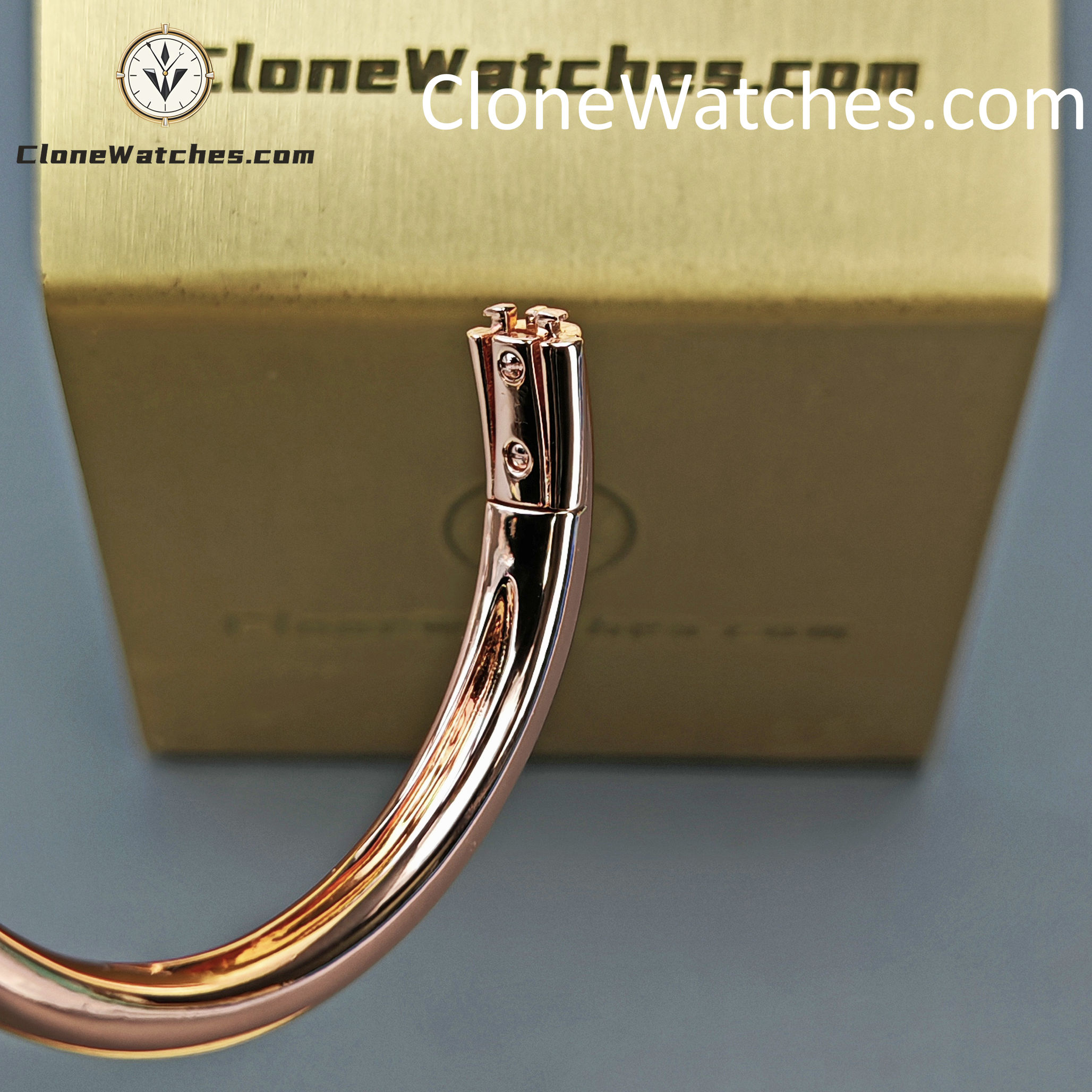 Cartier Super Clone Watches 1:1 Baignoire Rose Gold White Dial WGBA0019