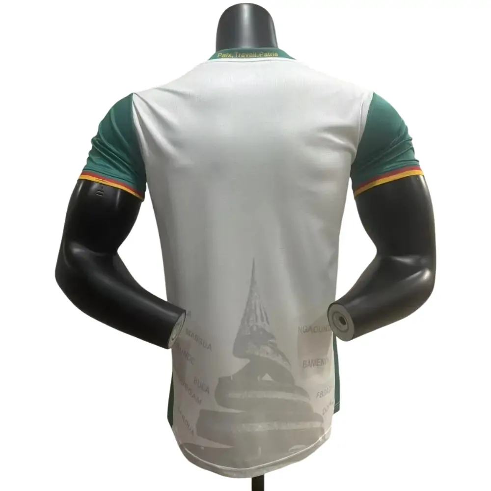 2025-26-Cameroon White-Shirt-Player Edition