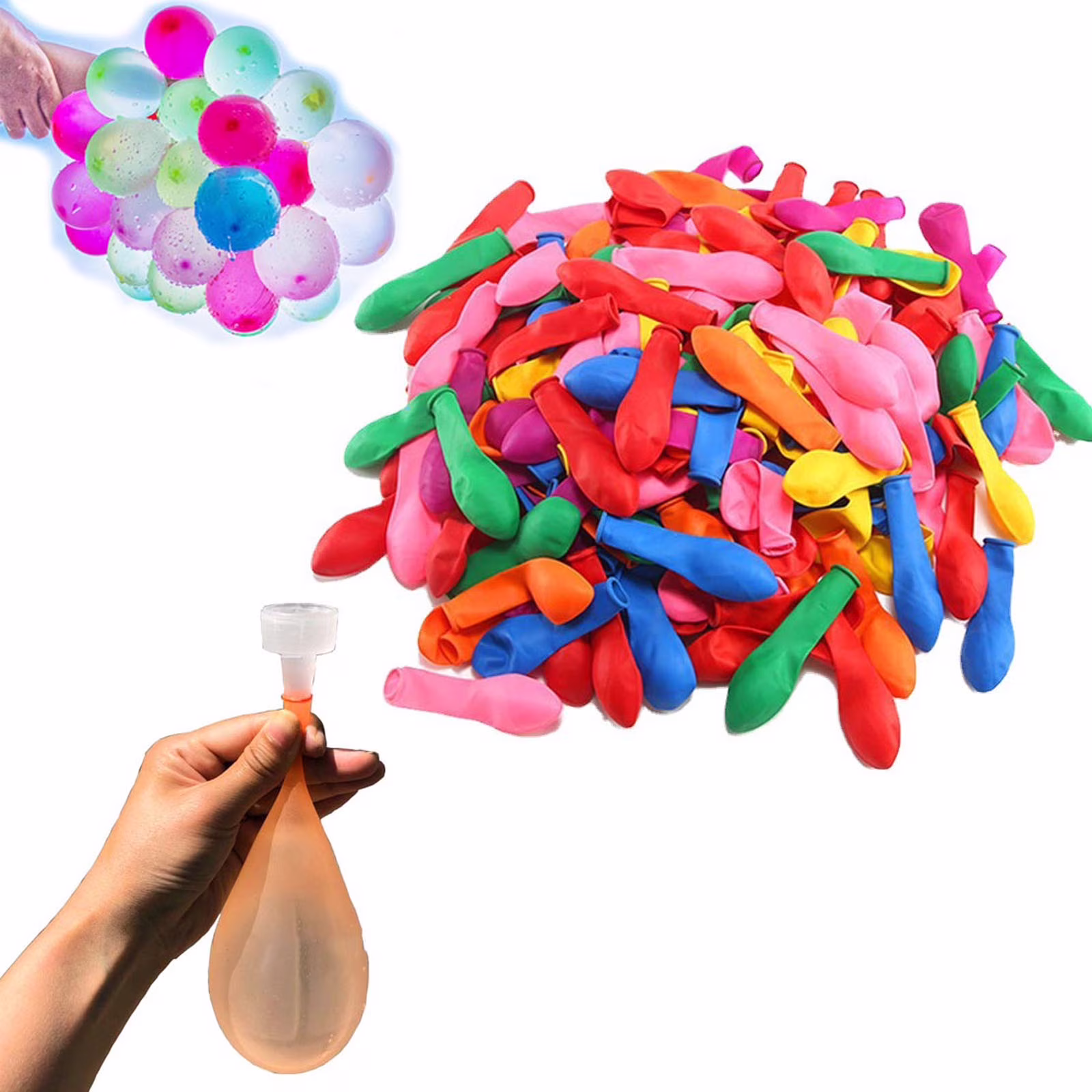 1000PCS Water Balloons – Quick Filling, Self Sealing – Instant Outdoor Summer Fun – Water Competition Pool Party