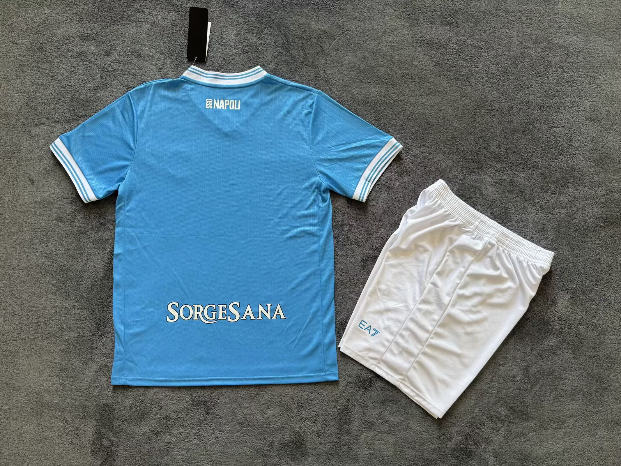 25-26 Napoli Home Shirt Jersey - Adult Set Fans Edition