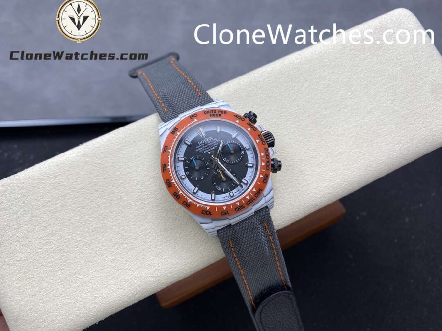 Modified Super Clone Watches 1:1 DiW Rolex Daytona Quartz Fiber OCELLARIS