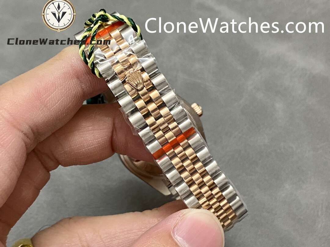 Rolex Super Clone Watches 1:1 DateJust m278381rbr-0006 Jubilee 31MM 2236 Movement