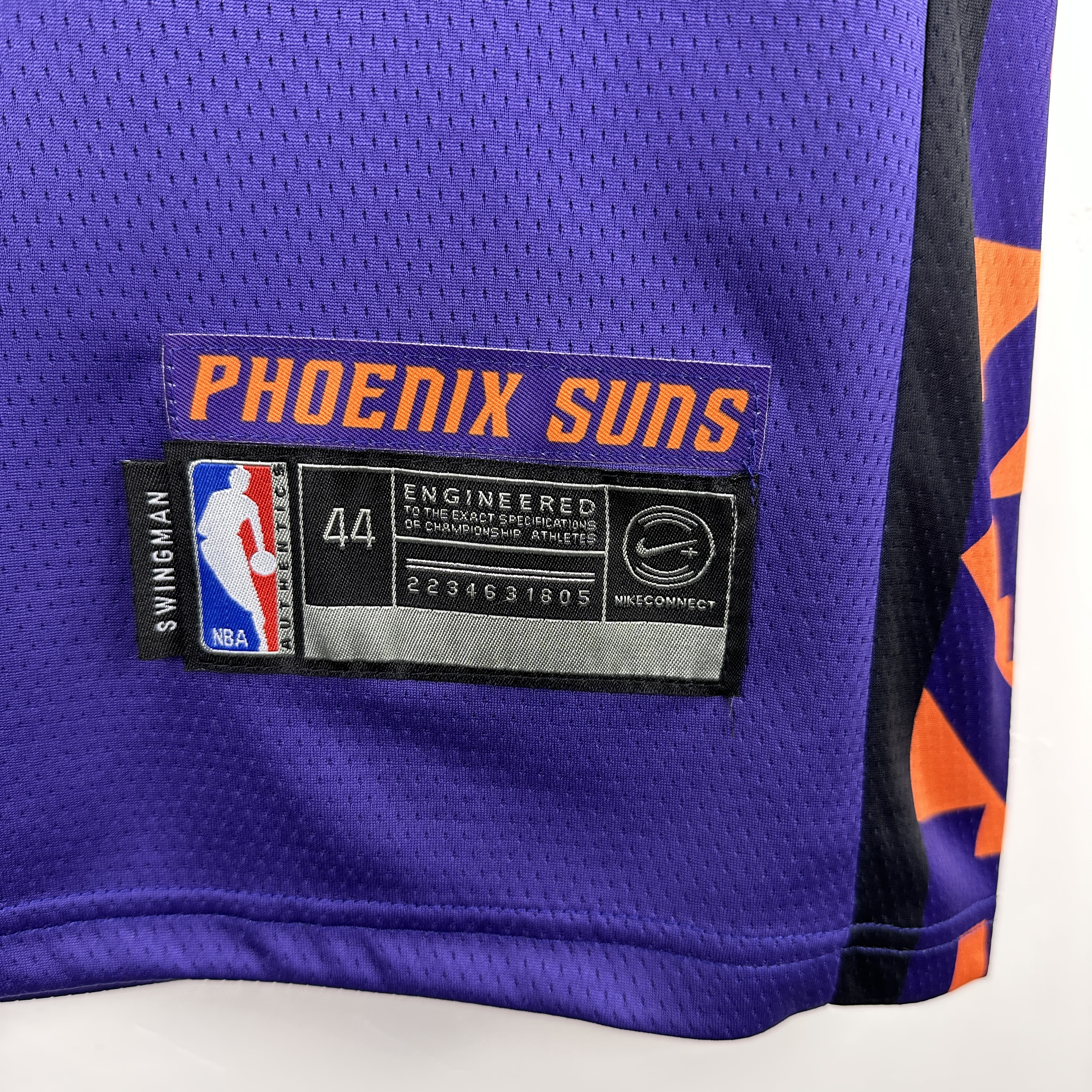 Embroidery 25th season Suns City Edition No. 35 Durant