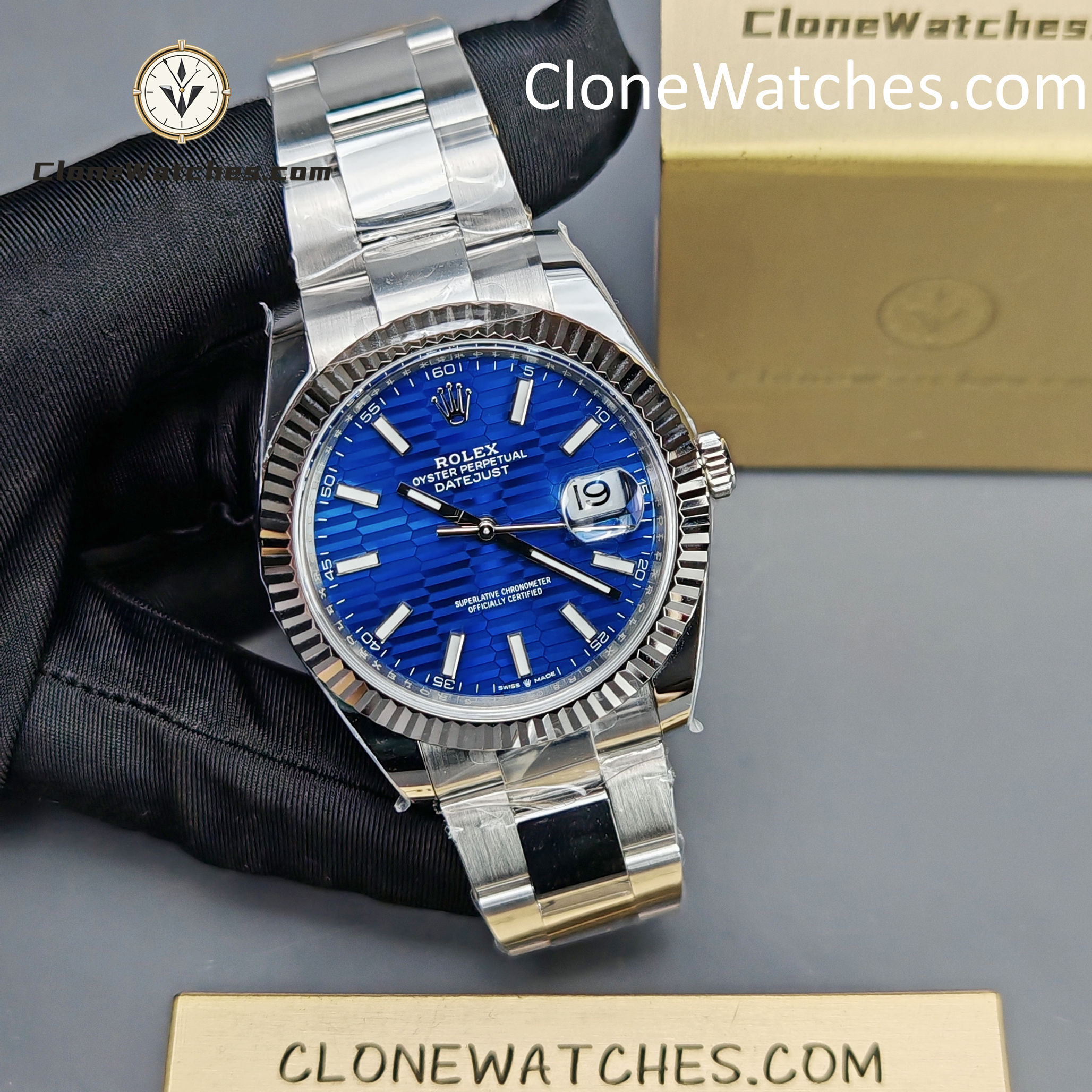 Rolex Super Clone Watch 1:1 DateJust m126334-0031 Oyster 41MM 3235 Movement
