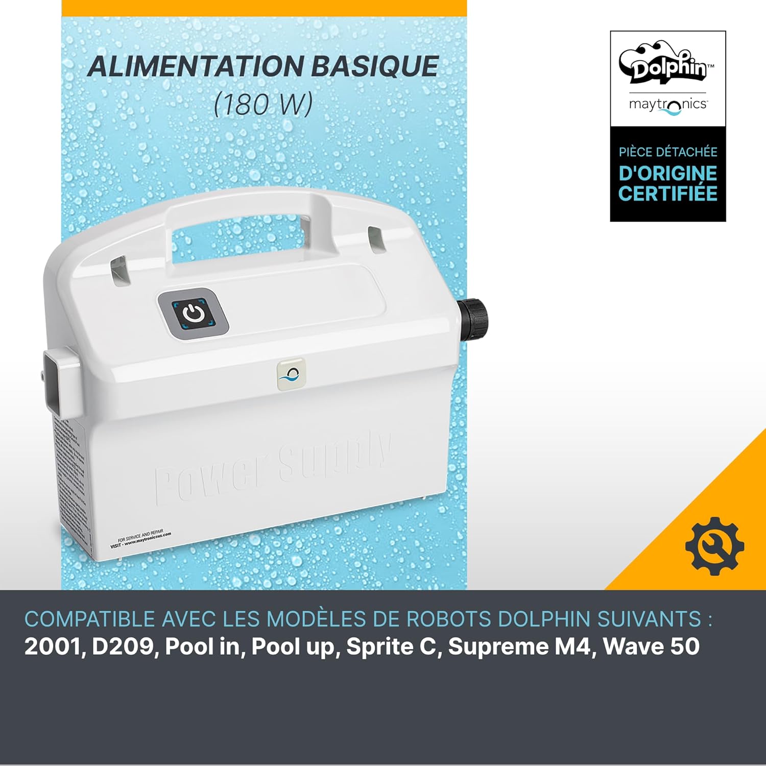 Pièce détachée alimentation robot référence 9995670 ASSY