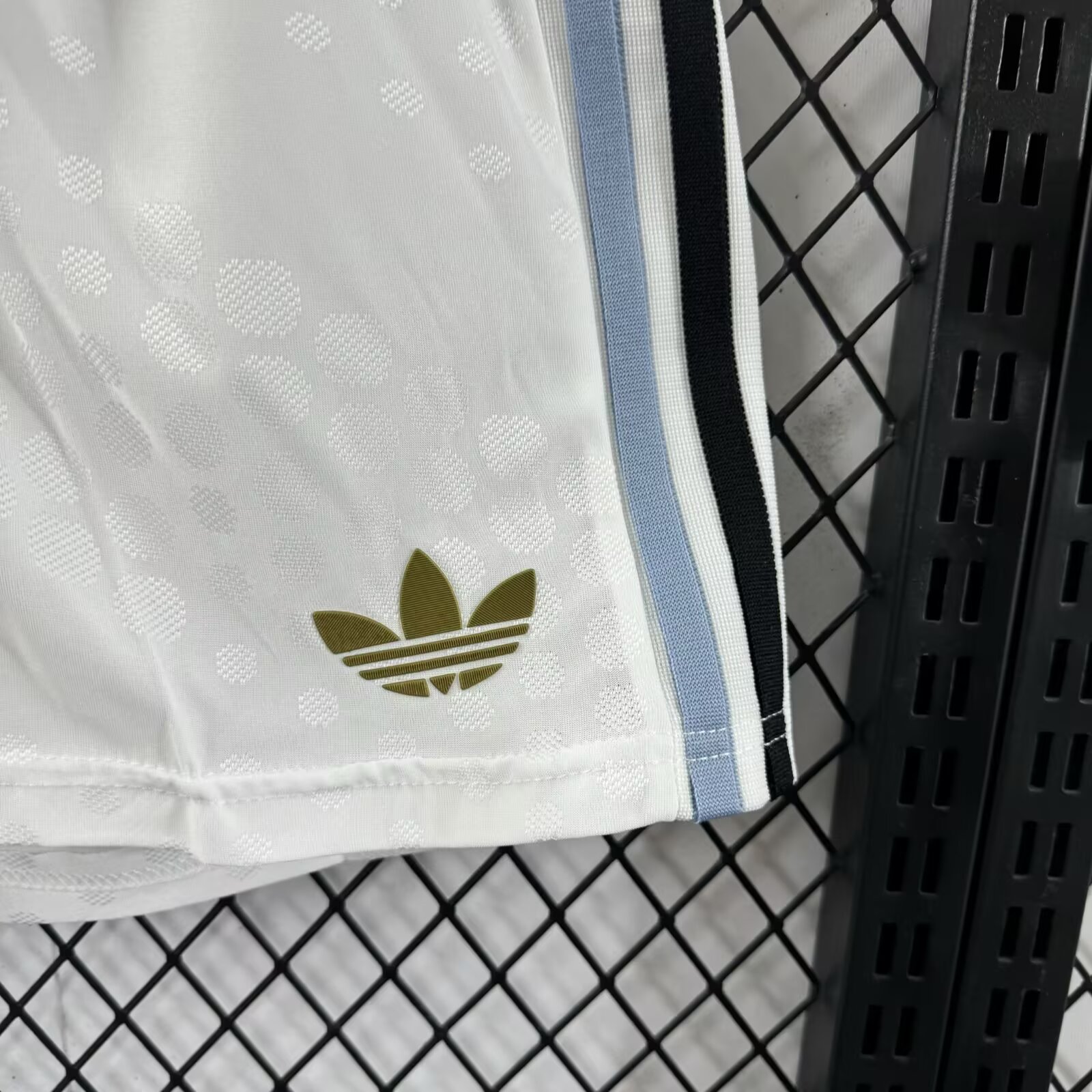 25-26 Argentina White Pants Shorts - Fans Edition