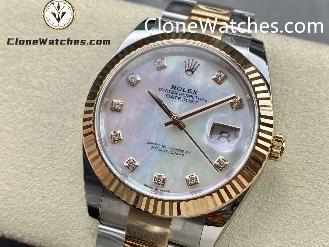 Rolex Super Clone Watch 1:1 DateJust m126331-0013 Oyster 41MM 3235 Movement