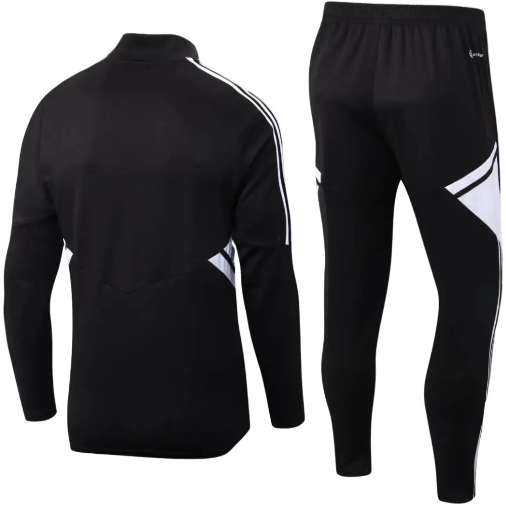 2022/2023 Feyenoord Rotterdam Half-Pull Training Suit Black Football Shirt 1:1 Thai Quality Set