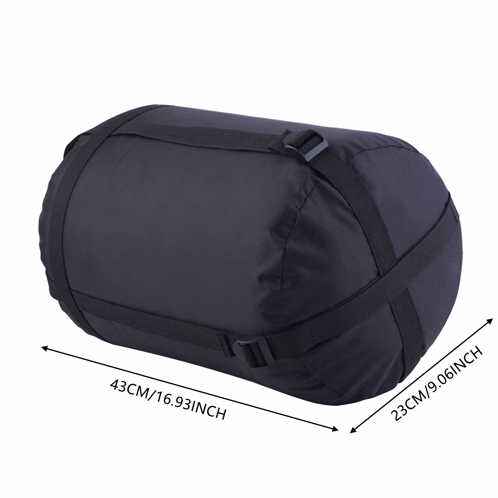 Ngheia Sleeping Bag Storage Bag, Storage Sack Nylon Compression Bag Large Capacity for Camping Gear Travel Backpacking with Adjustable Straps Ideal for Organizing Sleeping Bags and Outdoor Accessories