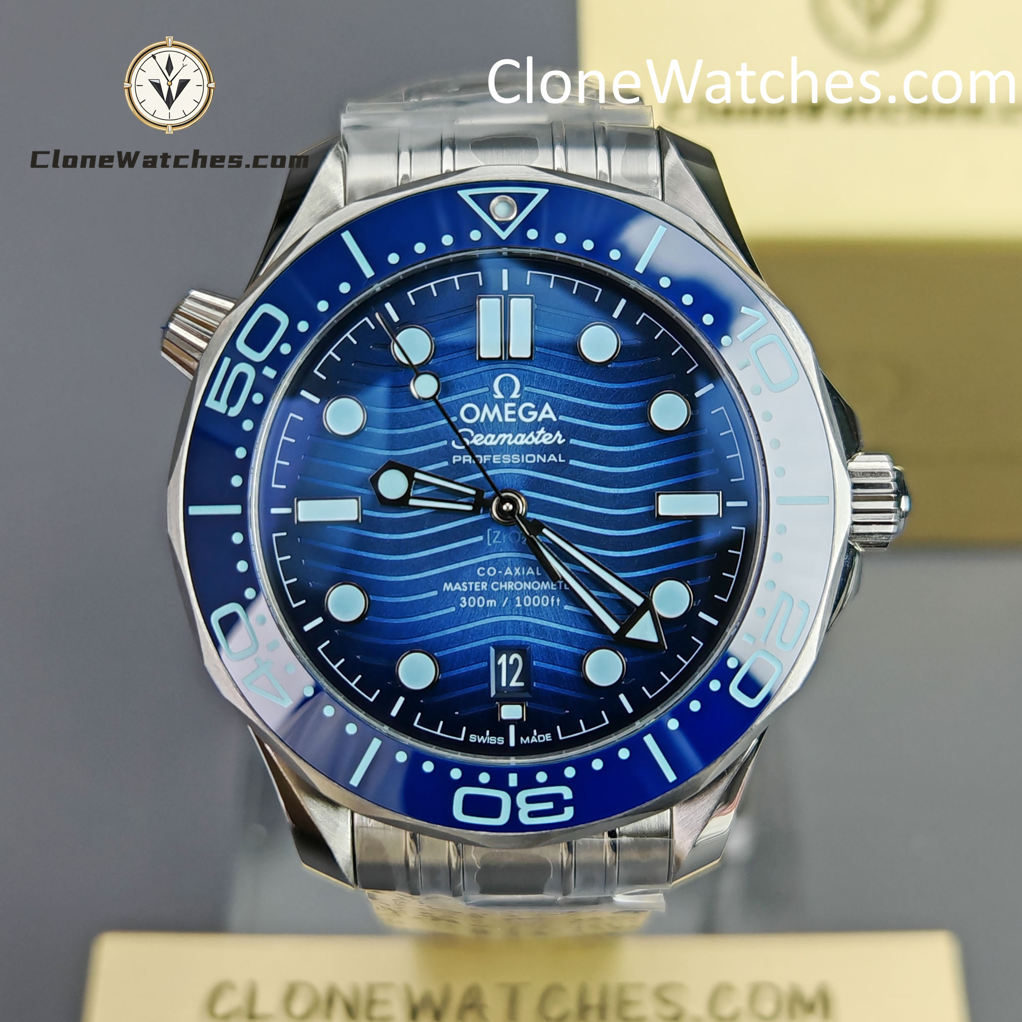 OMEGA Super Clone Watches 1:1 Seamaster Diver 300M Summer Blue 210.30.42.20.03.003 42MM