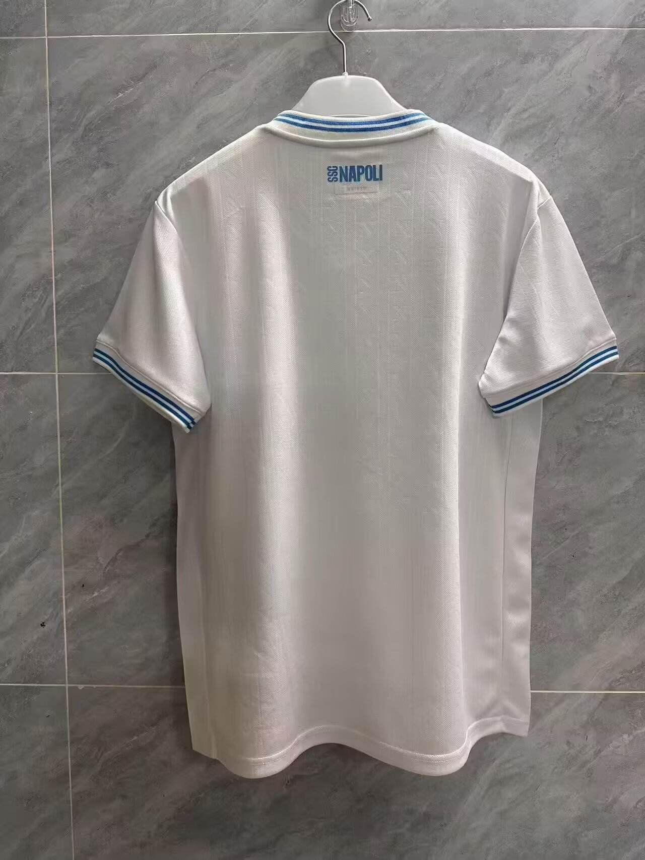 25-26 Napoli Champions League Away White Jersey - Fan Edition