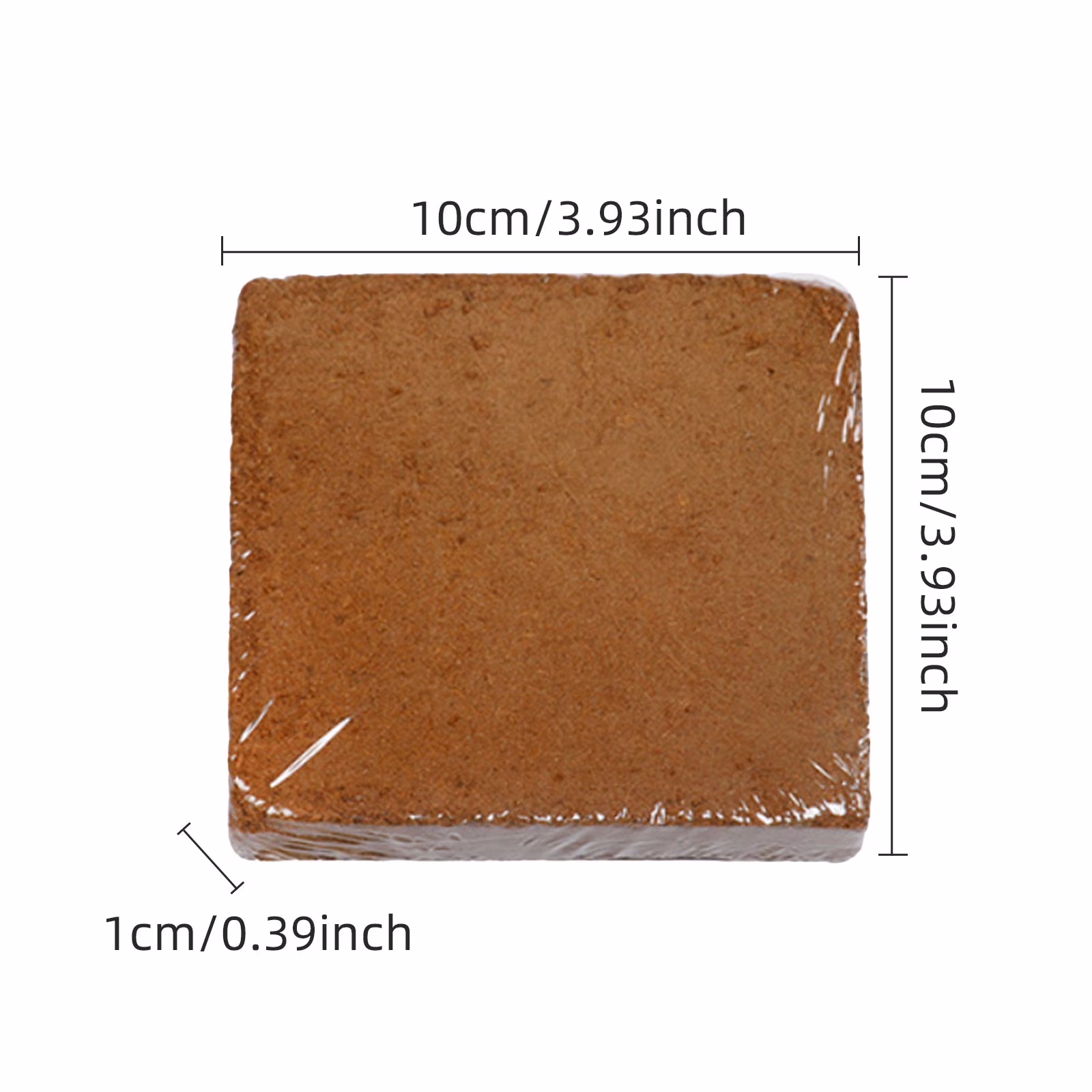 HongHeng Clearance Under $2.00 Plant Coir Fiber Bricks Plant Cultivation Growing Nutrient Dirt Potting Grass Flower Fertilizer