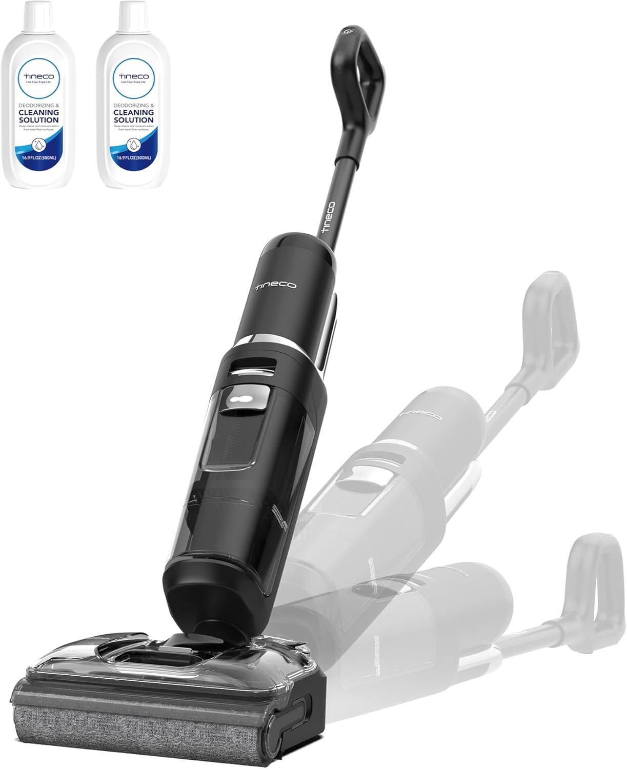 Aspirateur eau et poussière sans fil 50 min séchage 85 degrés nettoyage bords