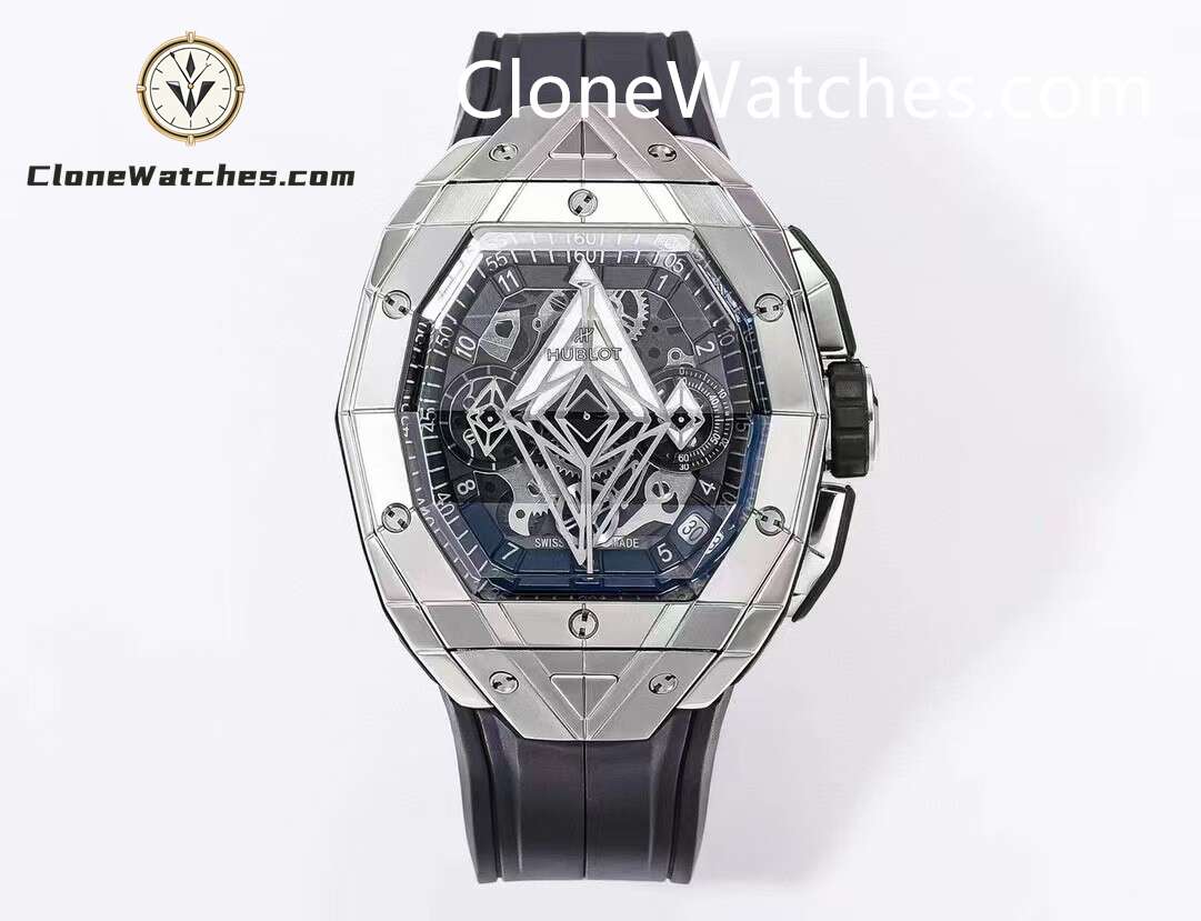 Hublot Super Clone Watches 1:1 Spirit of Big Bang Sang Bleu Sapphire 648.JX.0102.RT.MXM24