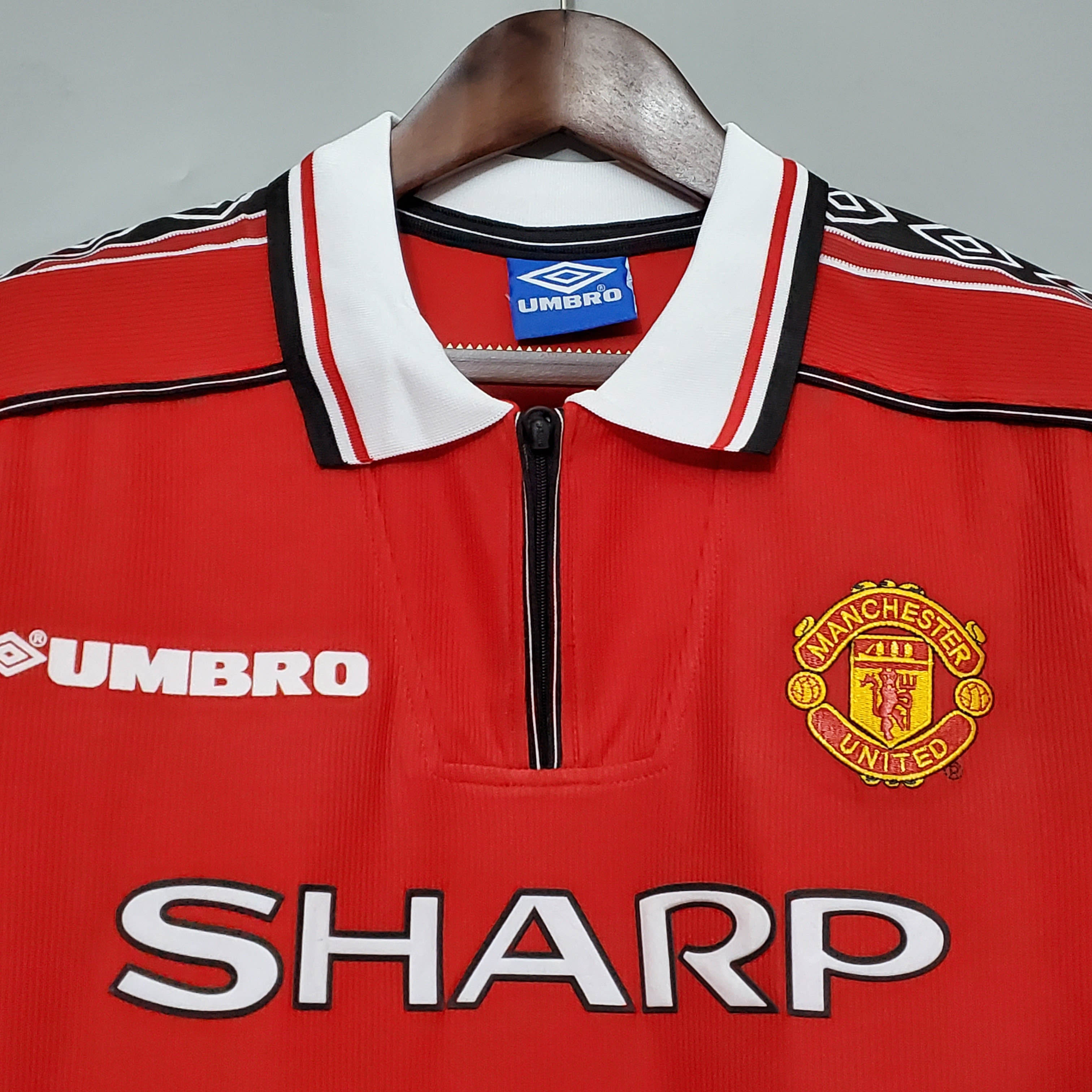 1998/99 Manchester United Home Retro Shirt-Fans Edition