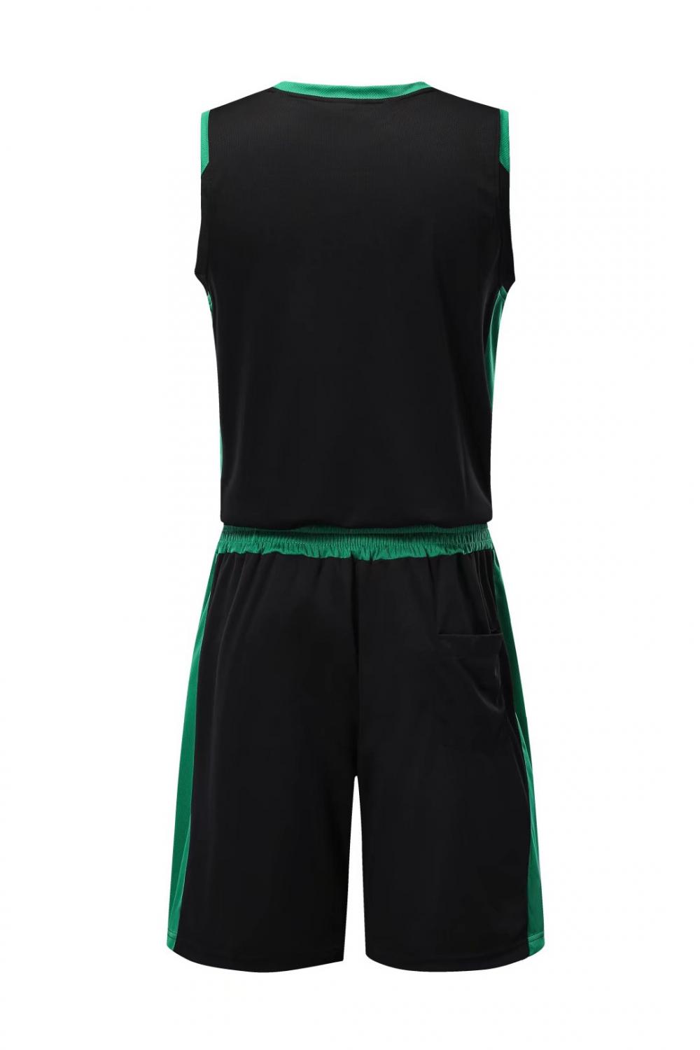 Celtics basketball uniform black suit（Customizable name and number）