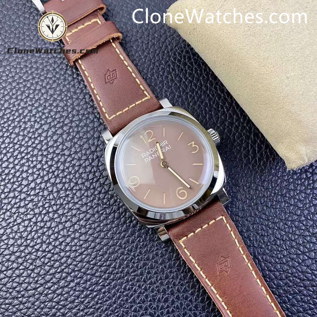 Panerai Super Clone Watches 1:1 Radiomir 1940 3 Days PAM00662 Brown Dial