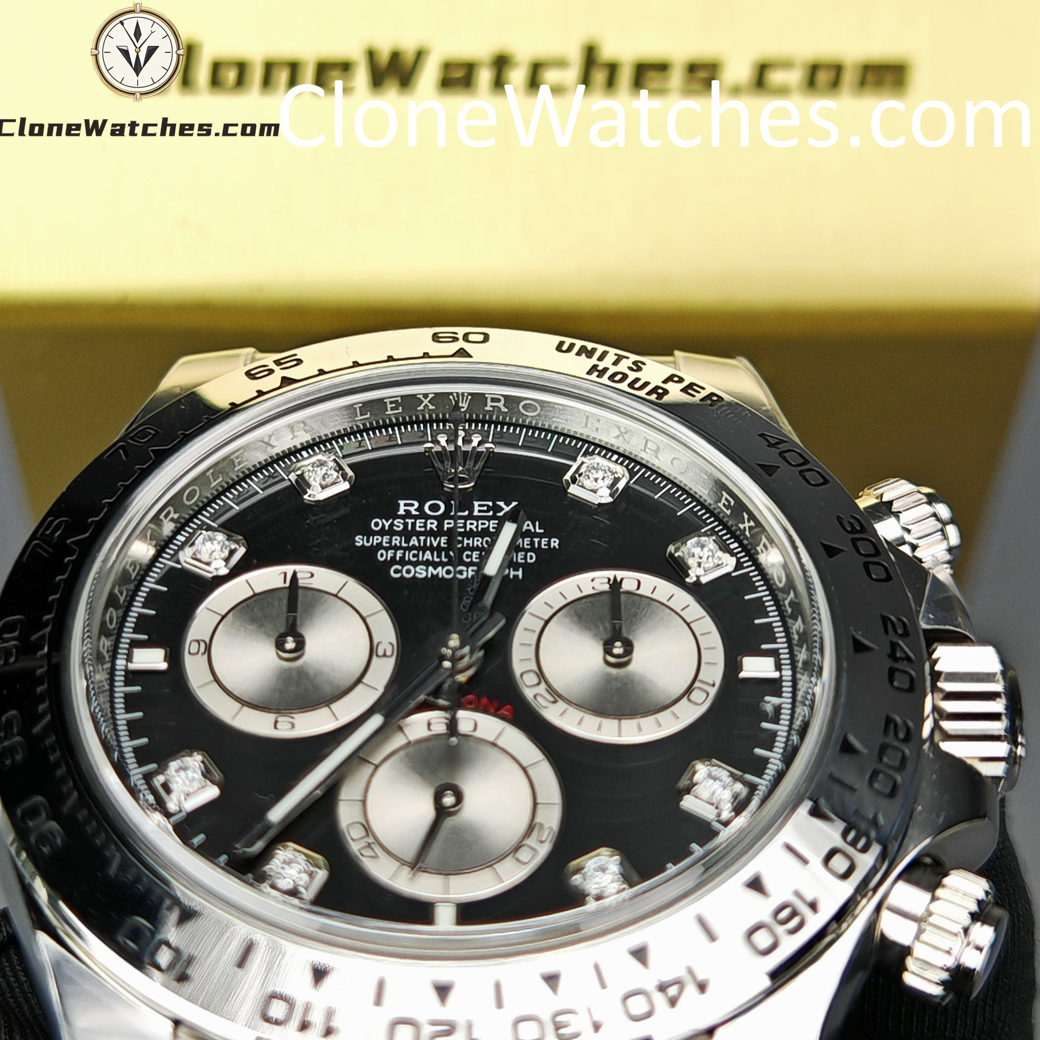 Rolex Super Clone Watches 1:1 Daytona Diamond M126509-0002 4131 Movement