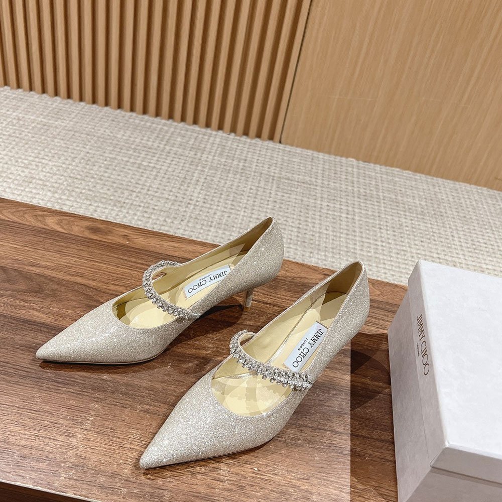 Jimmy Choo Baily Tidal Spike Slide Sandal