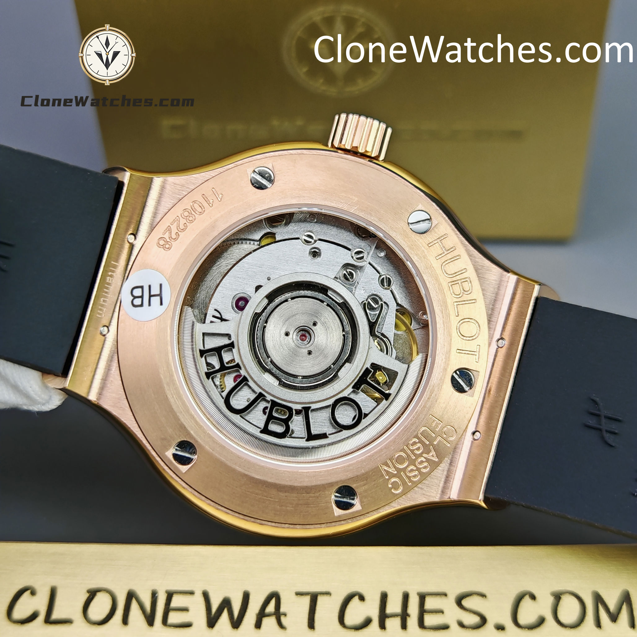 Hublot Super Clone Watches 1:1 Classic Fusion King Gold 38MM 565.OX.1480.RX