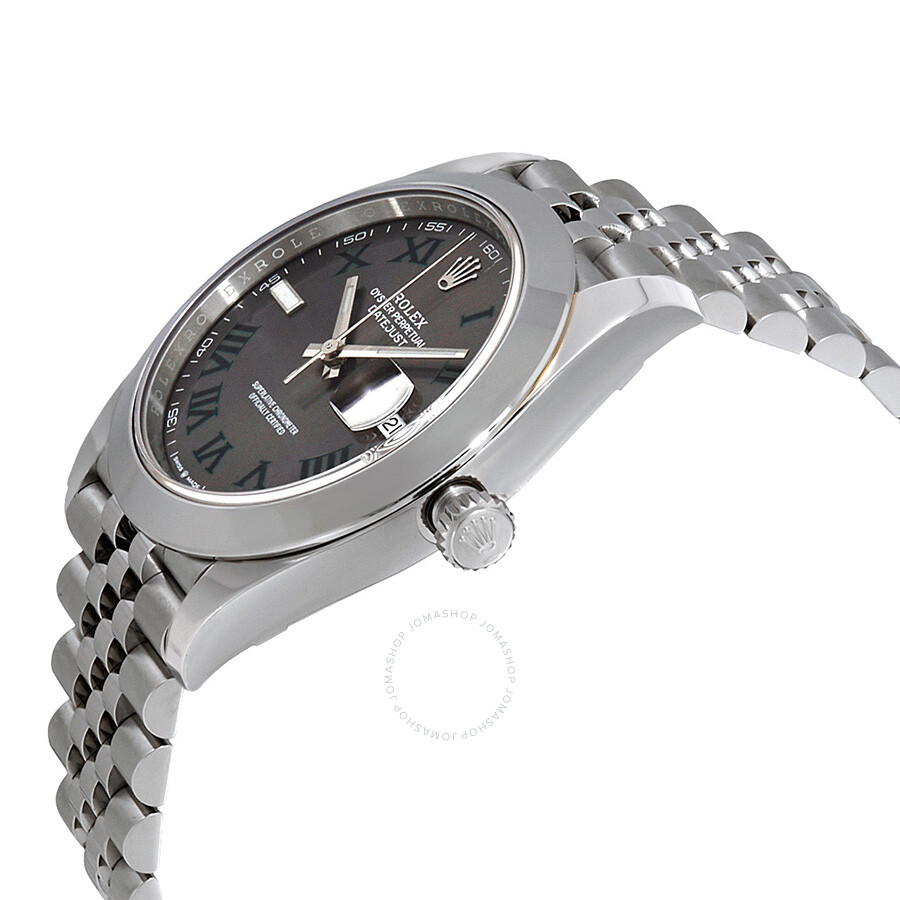 Rolex Datejust 41 Slate Dial Automatic Men s Jubilee Watch 126300GYRJ（Lifetime free warranty+90-days replacement service & Refund!.）