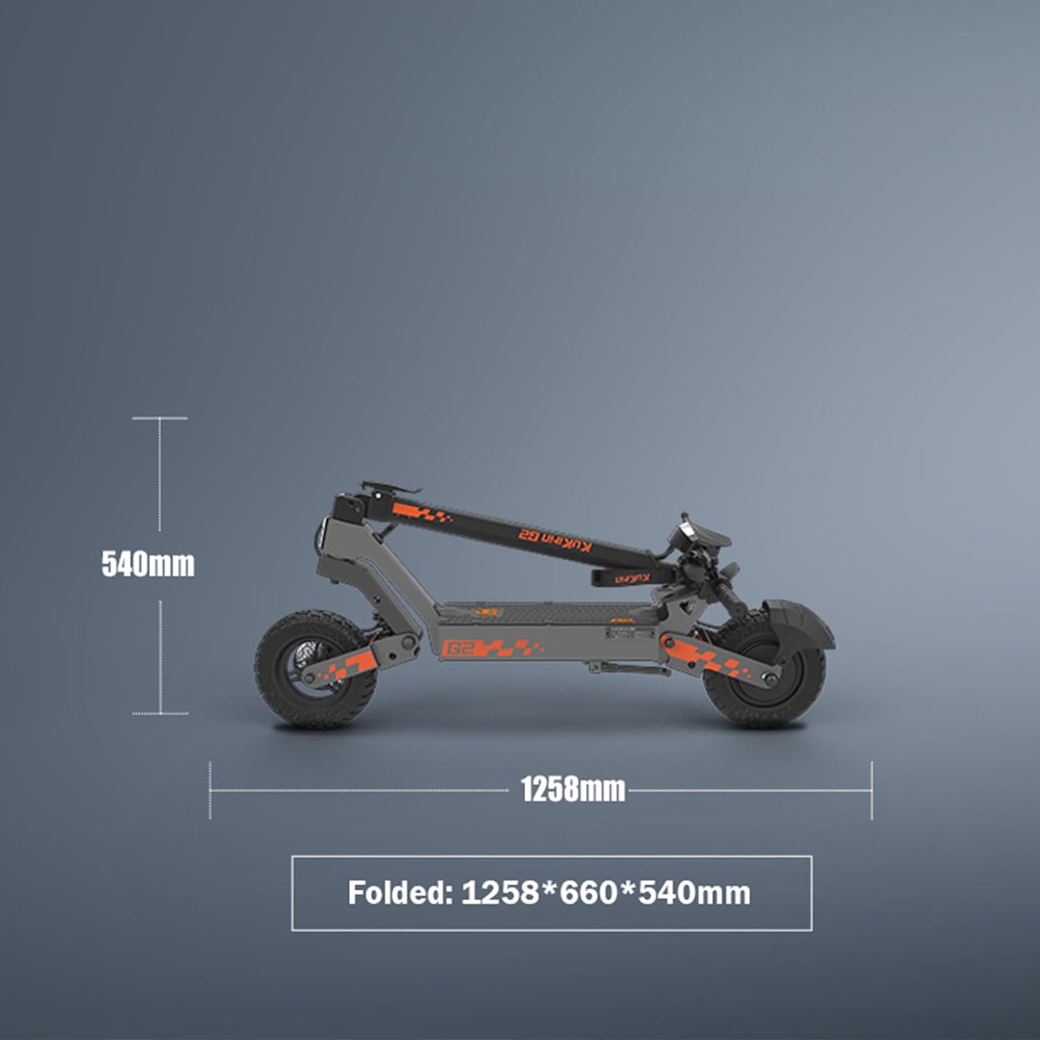 Trottinette électrique tout terrain batterie 48 V 15 Ah autonomie 55 km pneus 10 pouces