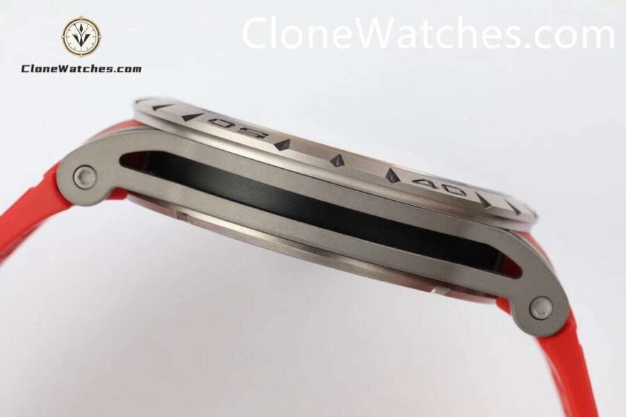 Roger Dubuis Super Clone Watches 1:1 Excalibur Skeleton Tourbillon RDDBEX0479 45MM Red Strap