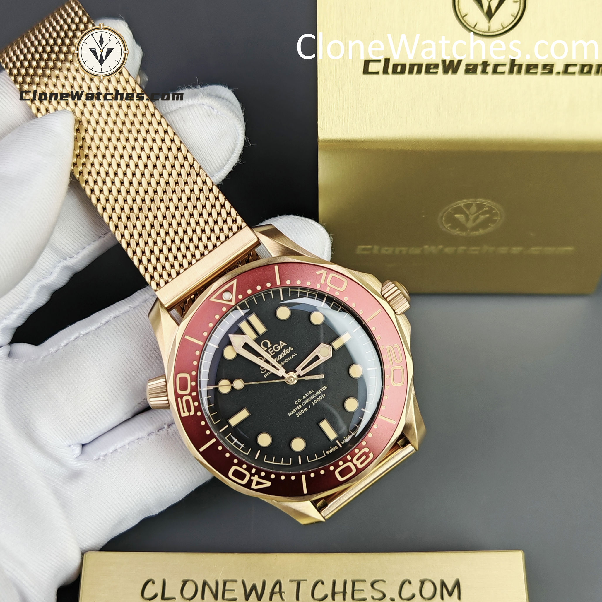OMEGA Super Clone Watches 1:1 Seamaster Diver 300M 210.90.42.20.01.003 42mm