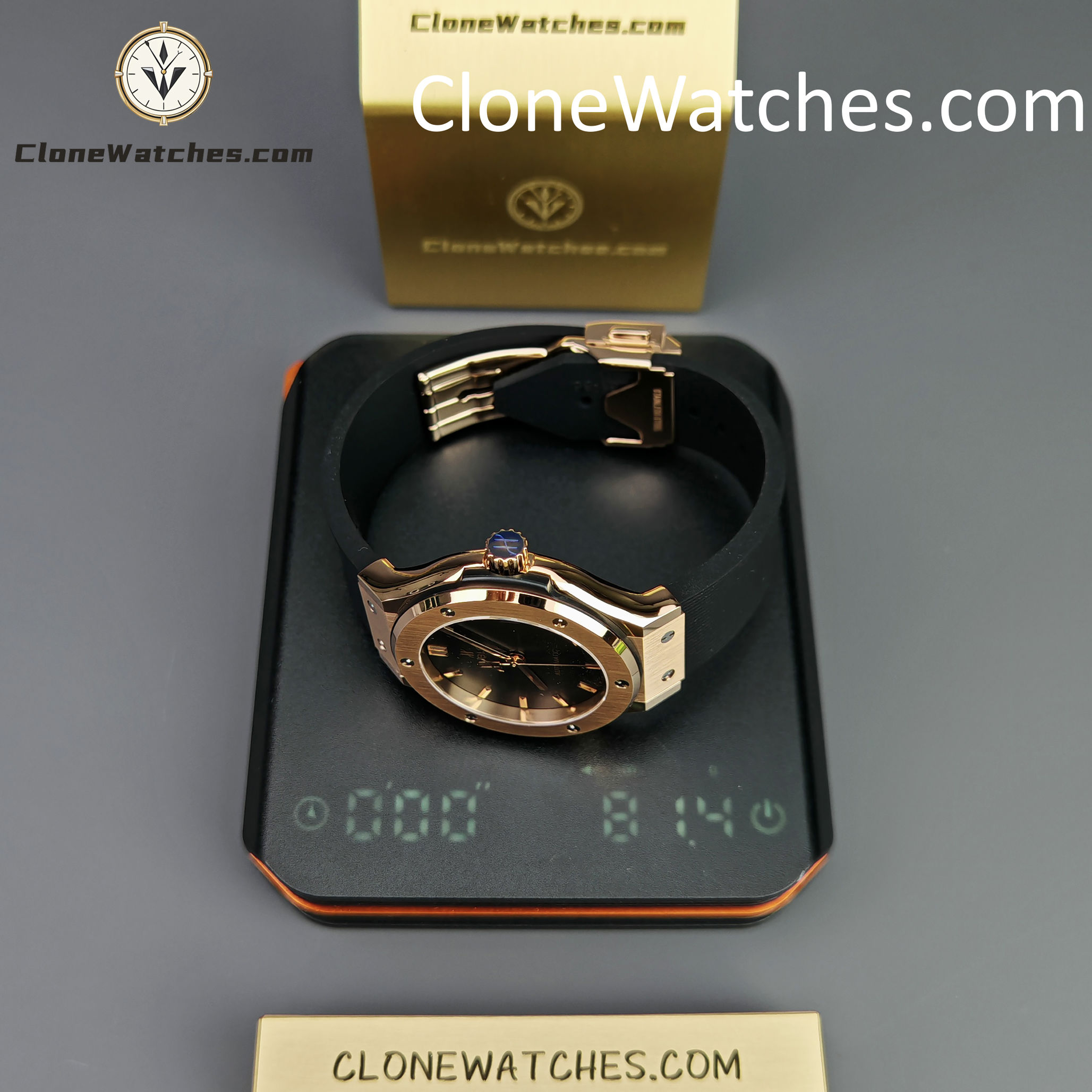 Hublot Super Clone Watches 1:1 Classic Fusion King Gold 38MM 565.OX.1480.RX