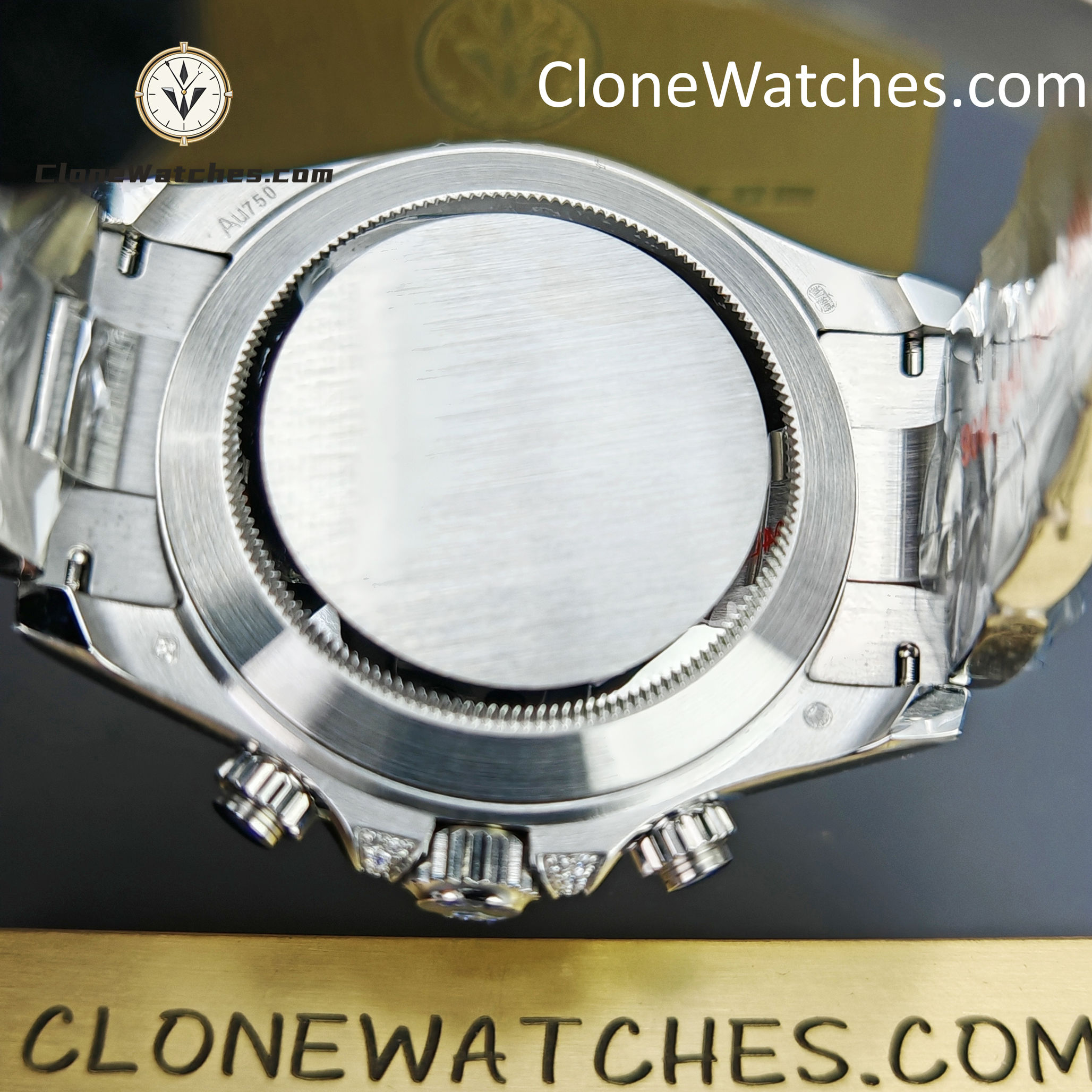 Rolex Super Clone Watches 1:1 Daytona 116599RBOW Rainbow Black Diamonds Dial 4130 Movement