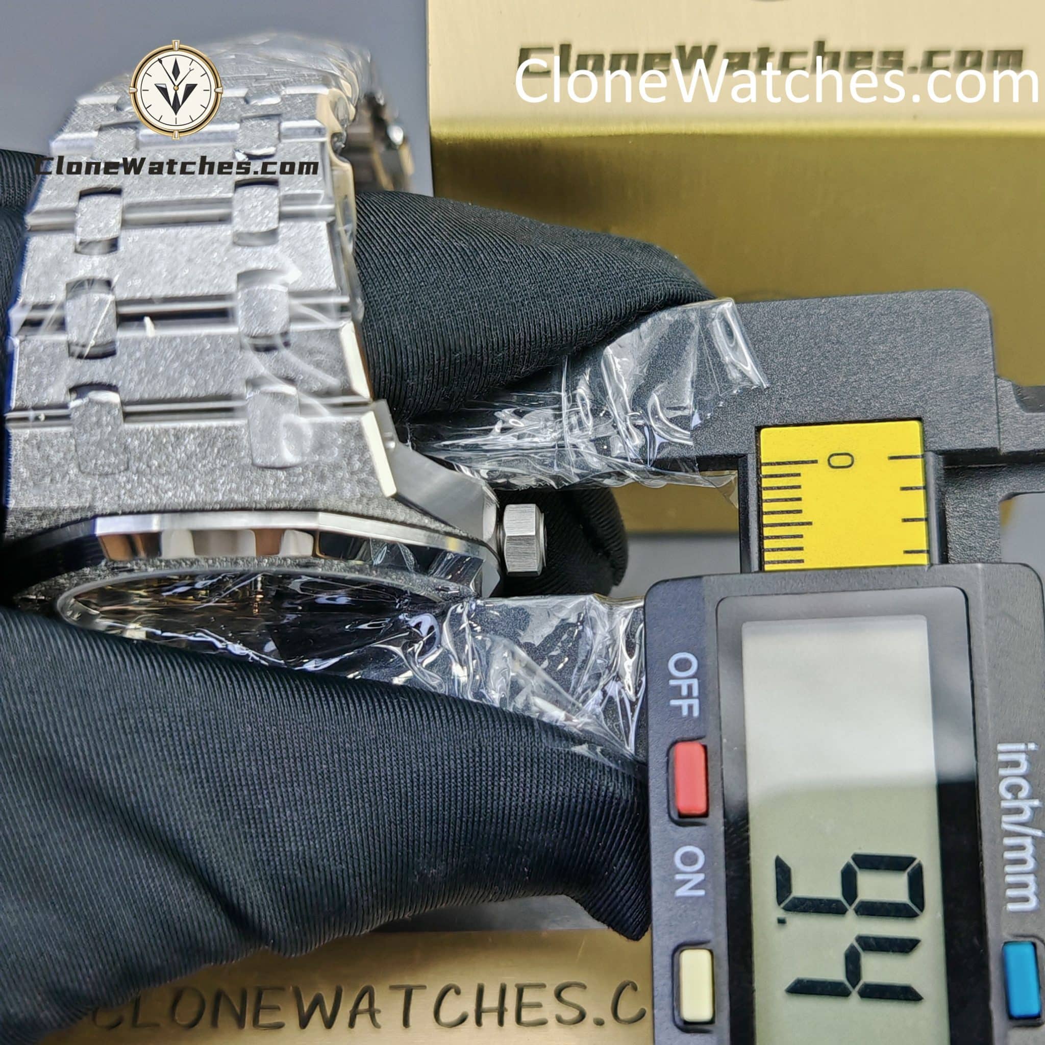 Audemars Piguet Super Clone Watches 1:1 Royal Oak Frost 15407 Skeleton Dial