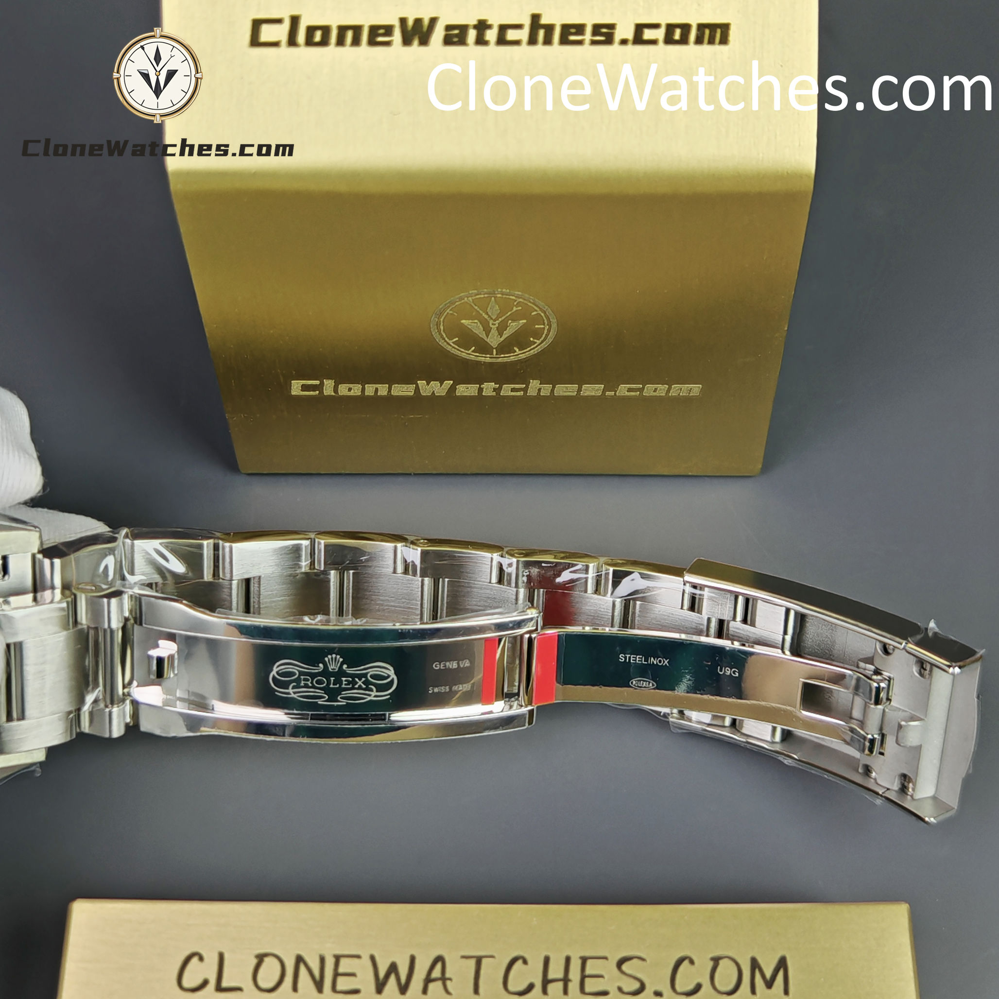 Rolex Super Clone Watches 1:1 Oyster Perpetual Silver Dial 41mm m124300-0001 3230 Movement
