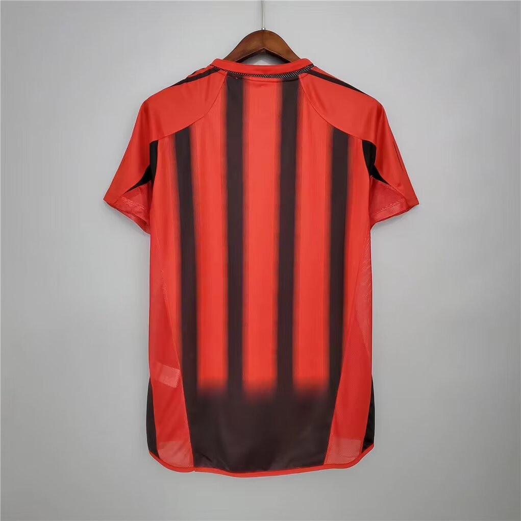 2004/05 AC Milan Home Retro Jersey - Fans Edition