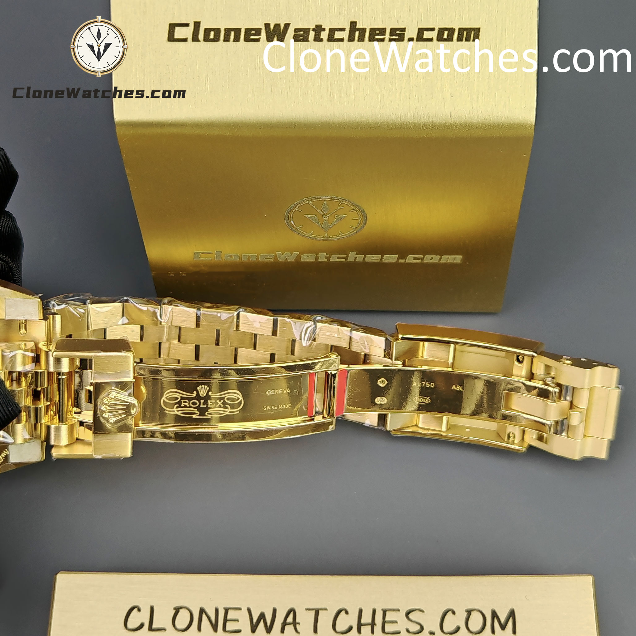 Rolex Super Clone Watches 1:1 GMT Master II 18k Gold m126718grnr Jubilee 3285 Movement