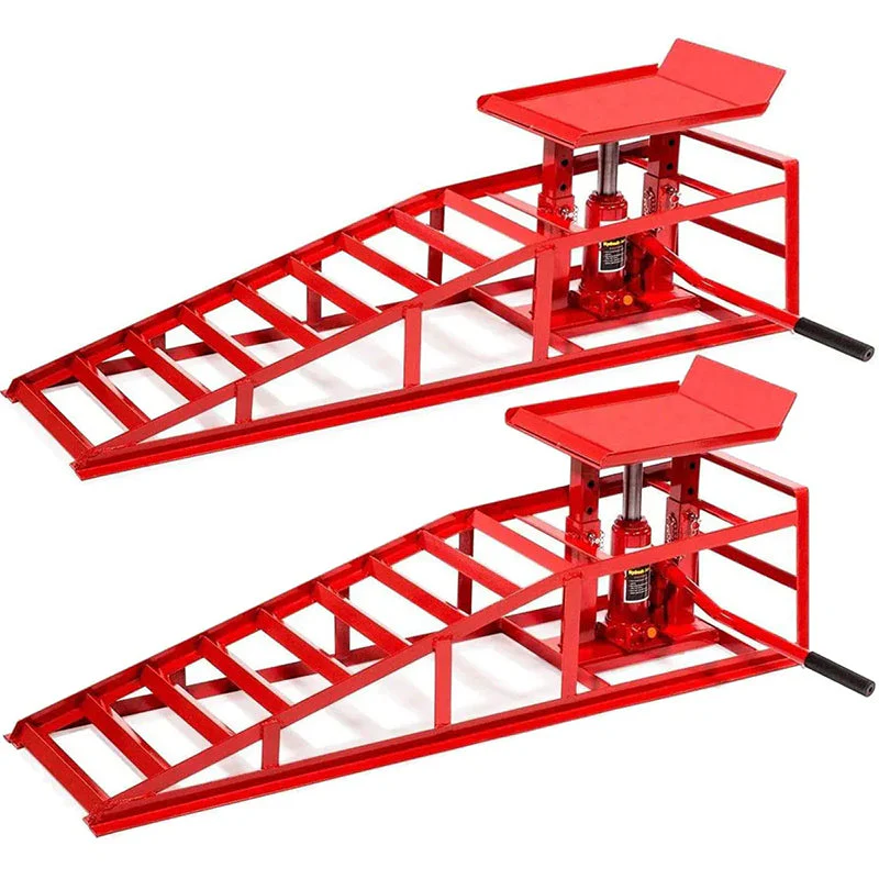 USA 2-Pieces Auto Car truck Service Ramp Lift Heavy Duty Hydraulic Lift
