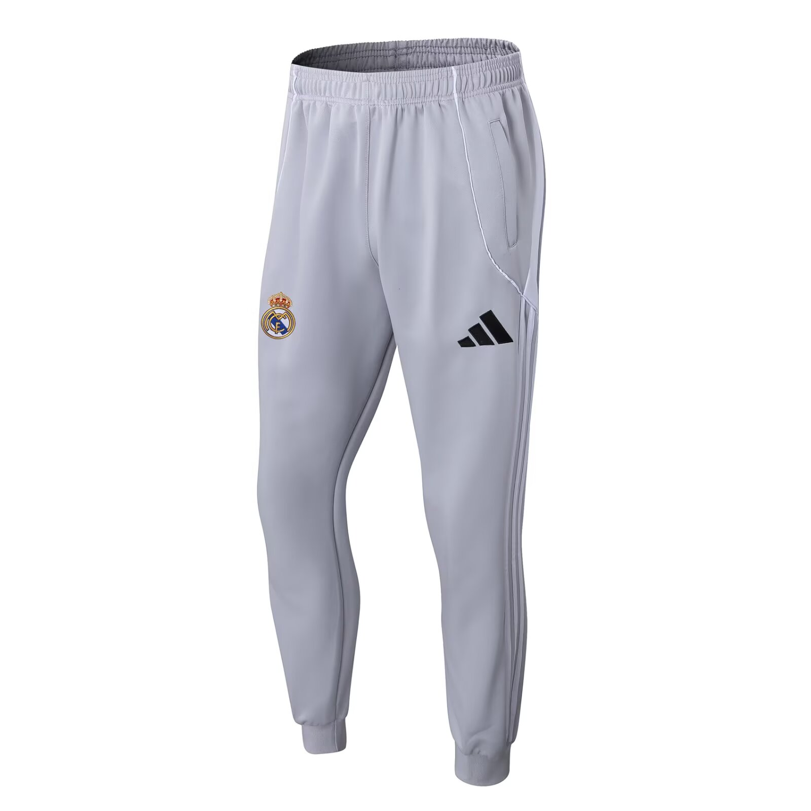 2025/26 Real Madrid white grey jacket tracksuit