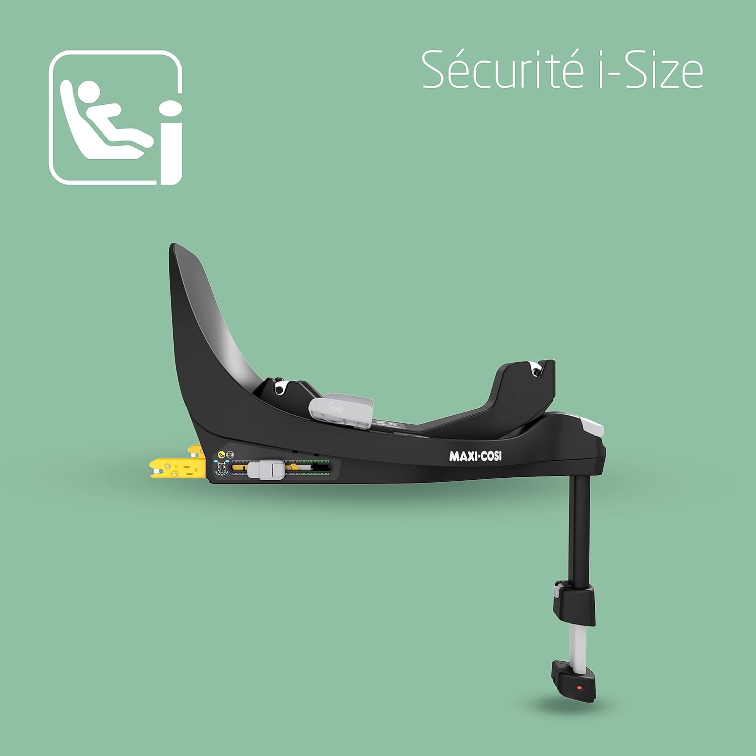 Base siège auto pivotante 360 degrés ISOFIX pour enfants 40 105 cm