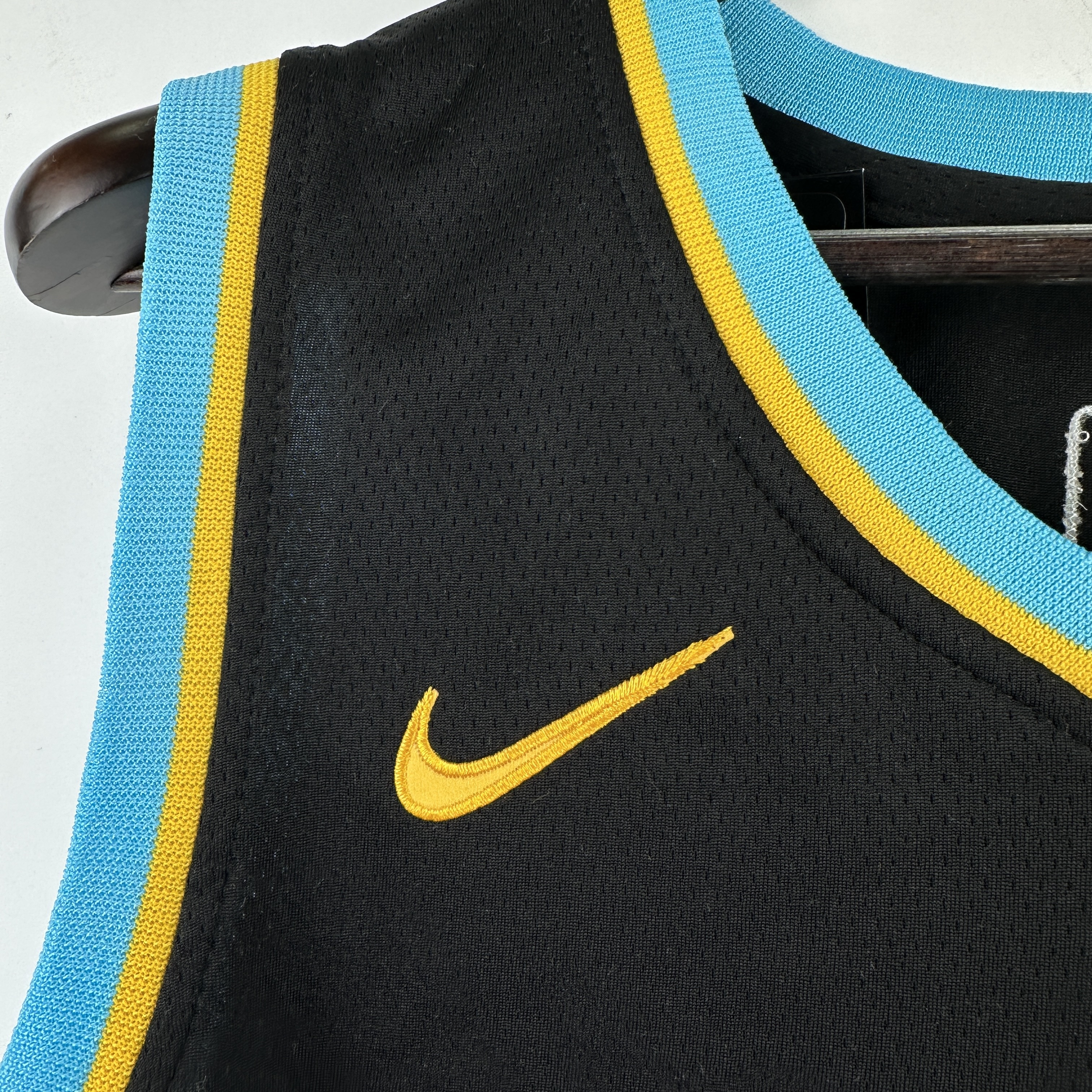 Embroidery 24 season Pacers City Edition No. 0 Haliburton