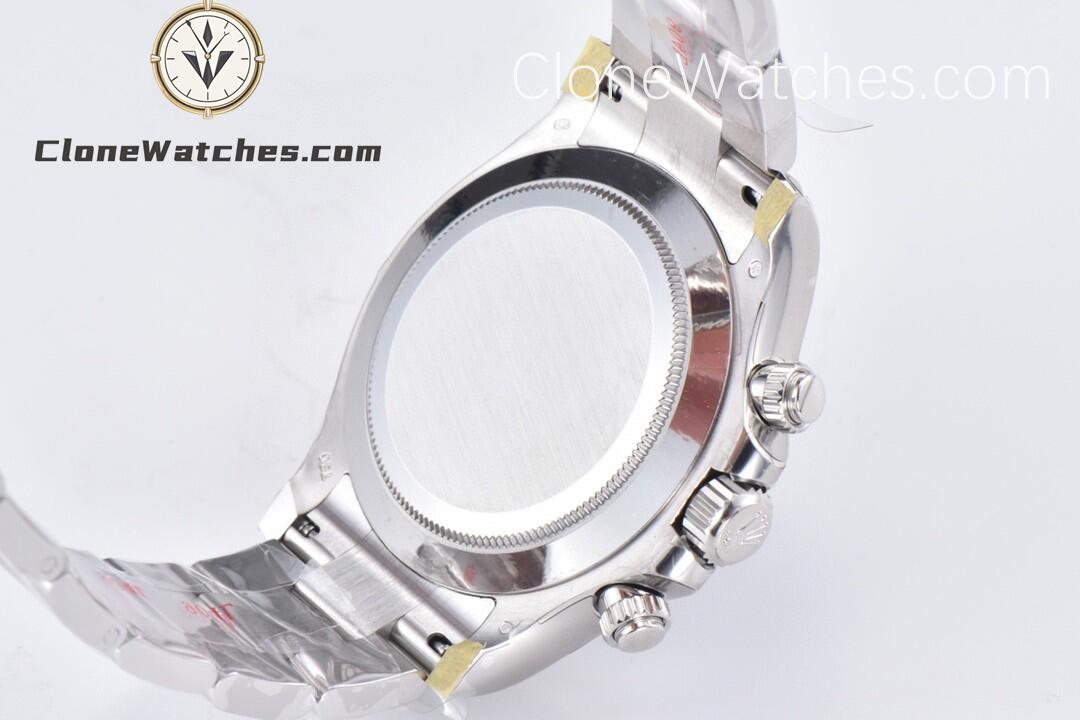Rolex Super Clone Watches 1:1 Daytona Black Diamond Dial M116508-0014 4130 Movement