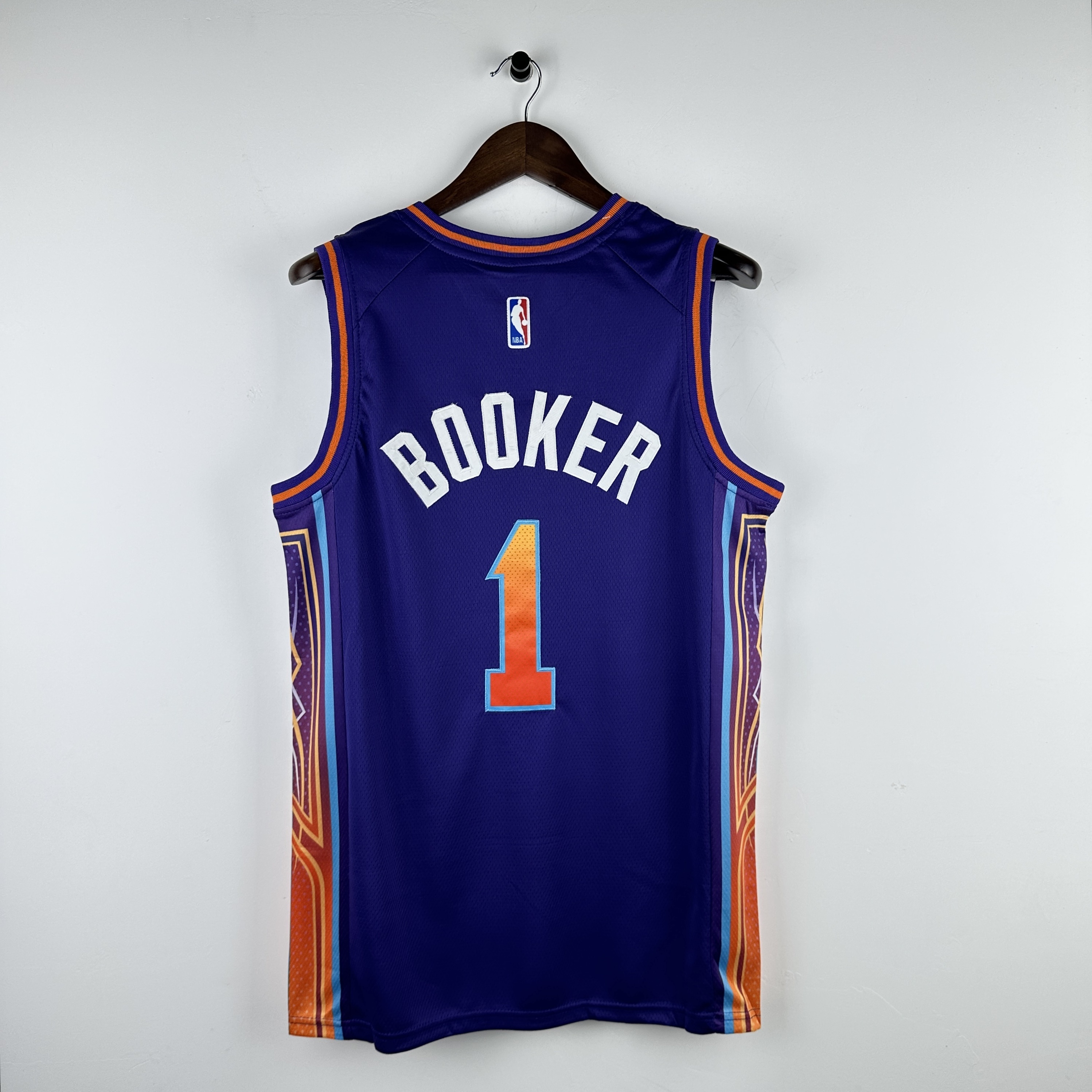 Embroidered 24th Season Suns City Edition No. 1 Booker