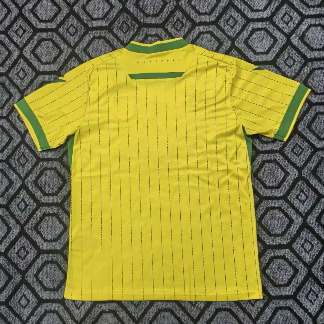 2025-26 FC Nantes Home kit - Short Sleeve Fans Edition